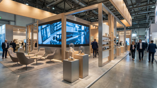 Wie statte ich meinen Messestand aus?