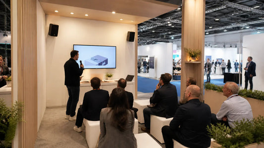 Audio am Messestand: Wann Lautsprecher helfen und wann sie eher stören