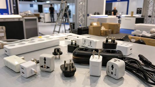 Internationale Messen: Technik-Standards und Adapter-Guide