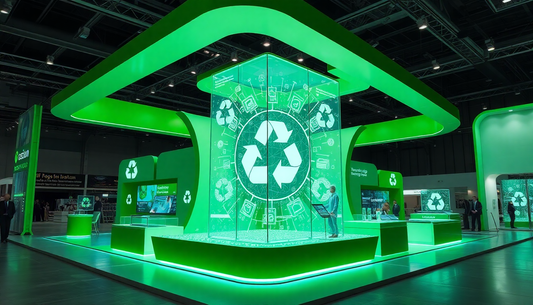 Nachhaltige Messebau-Lösungen: Umweltschutz als Erfolgsfaktor für Aussteller