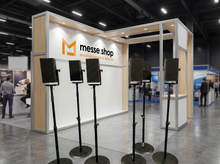 Beschallungsanlage mit Funkmikrofon bis 500 m² - für DKOU Berlin