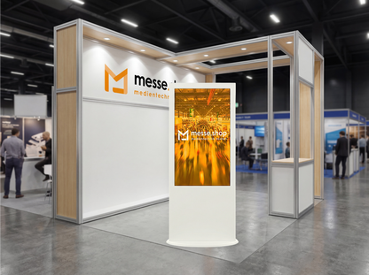 50″ Touch Stele Hochformat - für InnoTrans